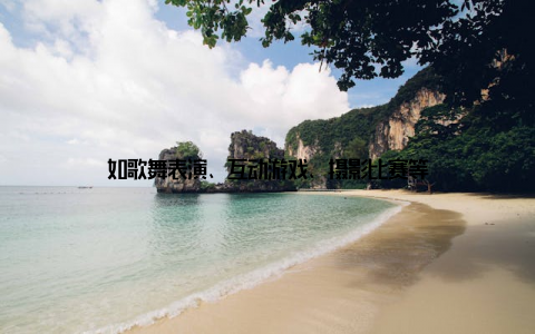 如歌舞表演、互动游戏、摄影比赛等