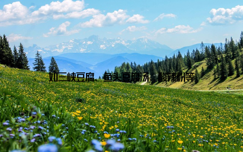 如三峡豆腐、鱼头豆腐汤、酸辣粉等