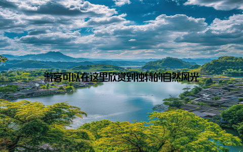 游客可以在这里欣赏到独特的自然风光