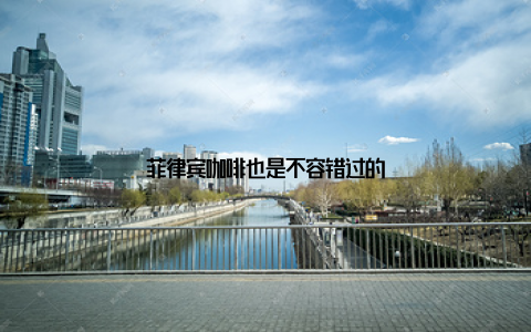 菲律宾咖啡也是不容错过的