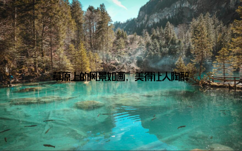 草原上的风景如画, 美得让人陶醉